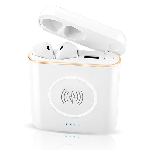 5200mAh power bank end Wireless Bluetooth Headphones with Charge Box Multi-functional Earphones