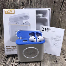 Load image into Gallery viewer, 5200mAh power bank end Wireless Bluetooth Headphones with Charge Box Multi-functional Earphones